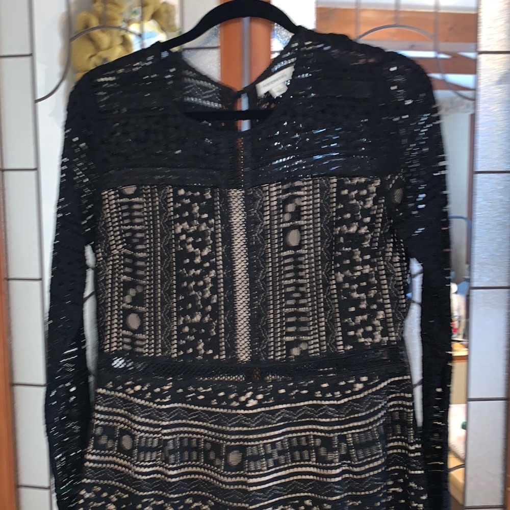 Francesca’s Lace Romper